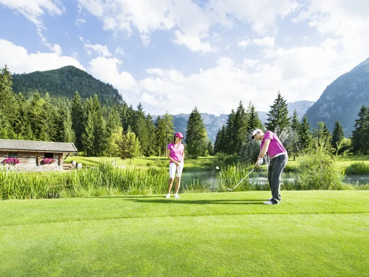 Golfen am Golfplatz Achensee