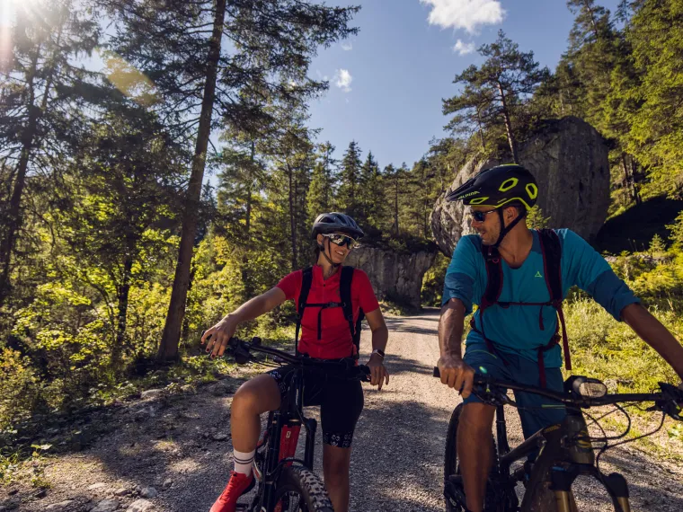 Mit dem Bike Guide unterwegs