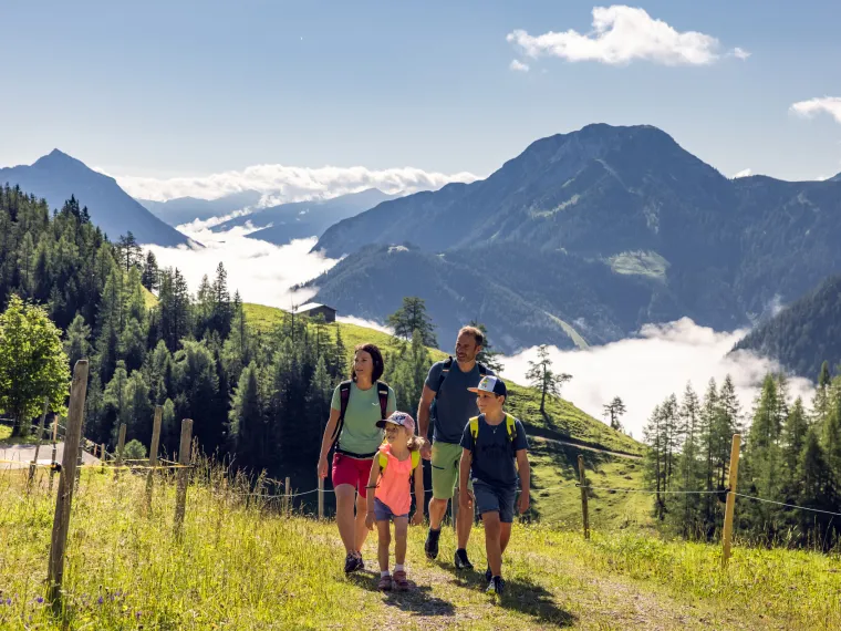 Familienwanderung