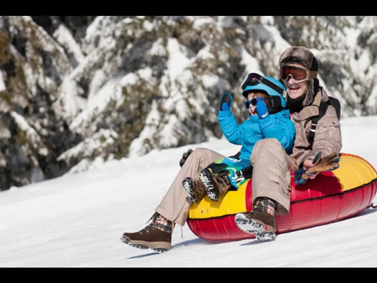 Snowtubing in Pertisau